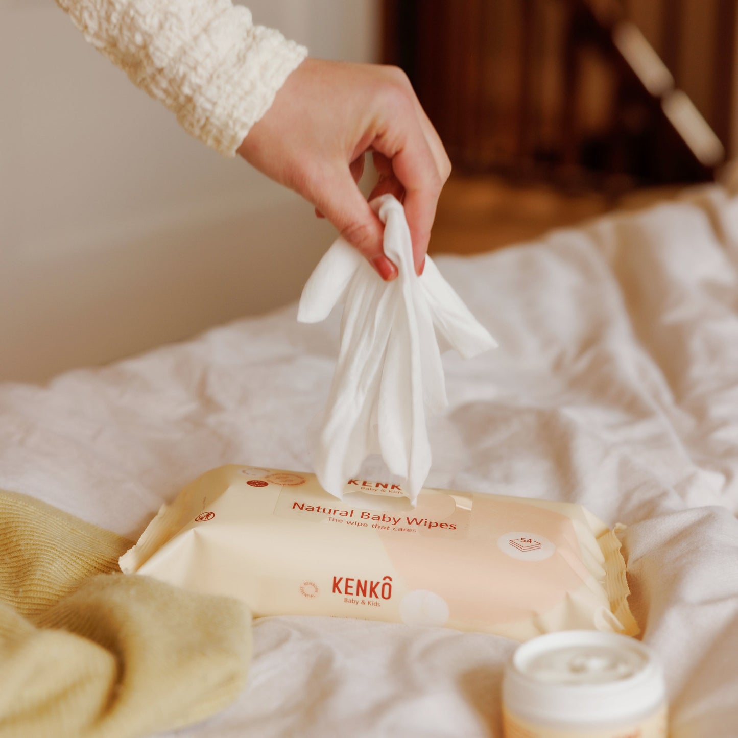 3 in 1 Natural Baby Wipes - Combi-pack - 3 x 54 pcs