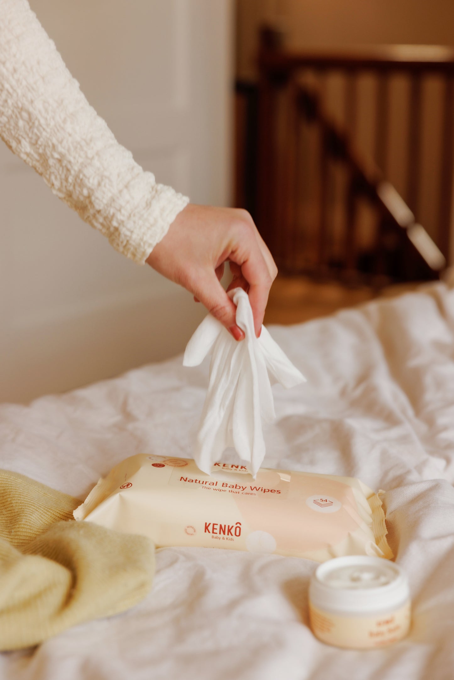 3 in 1 Natuurlijke Babydoekjes - 1 doos - 14 x 54 stuks