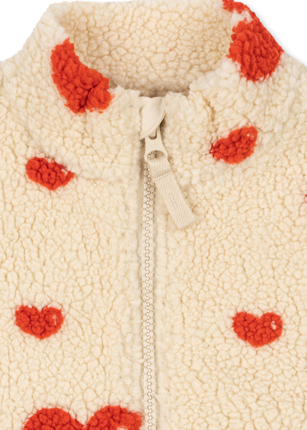 Konges Sløjd JODY TEDDY JACKET COEUR D'AMOUR