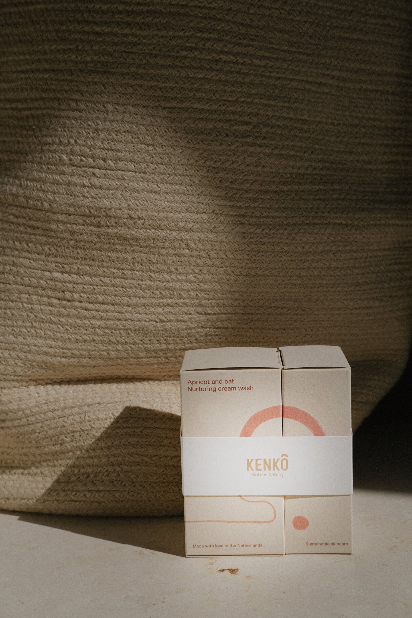 Cream Wash Set - Mother & Baby