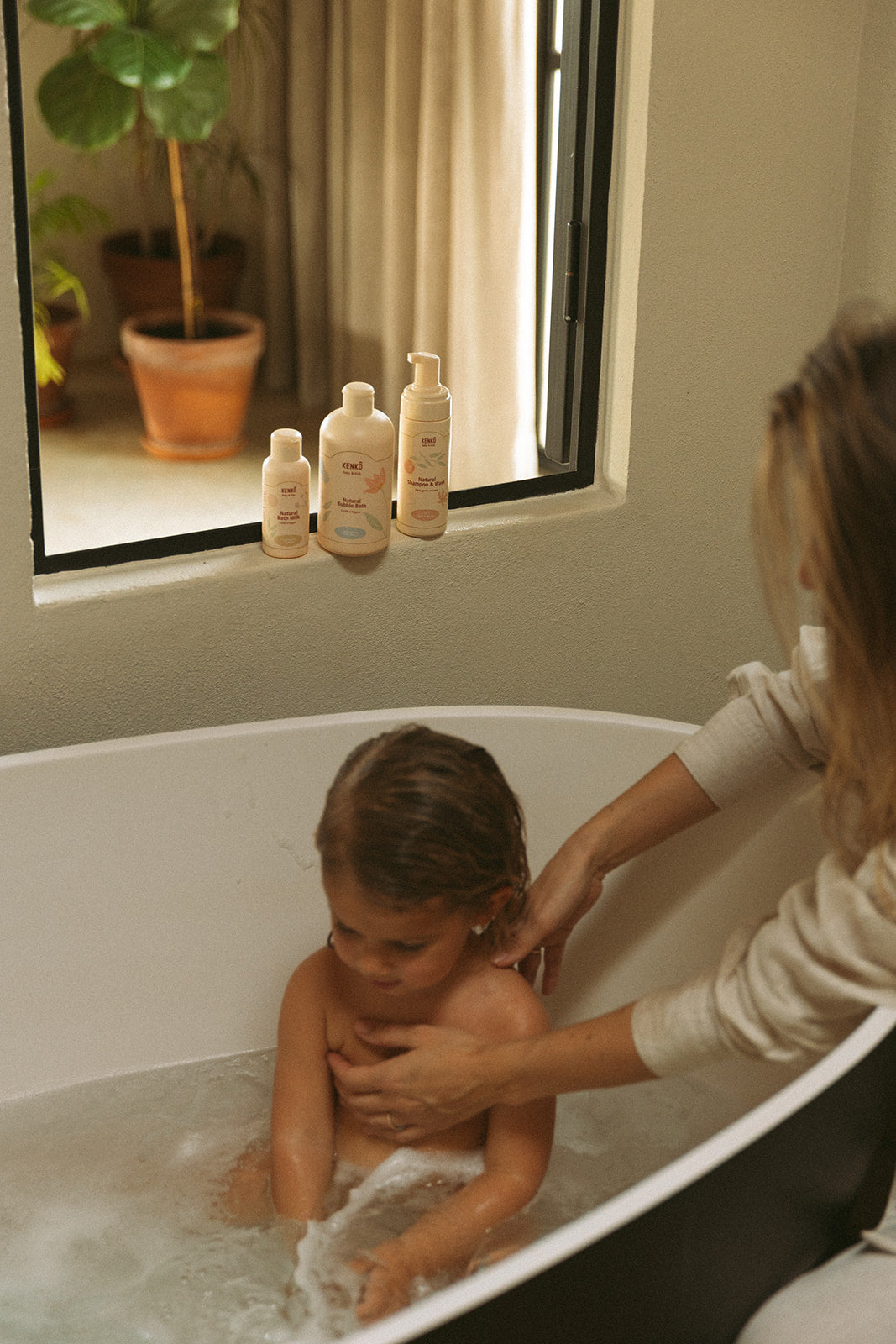 Natural Bubble Bath - Baby & Kids