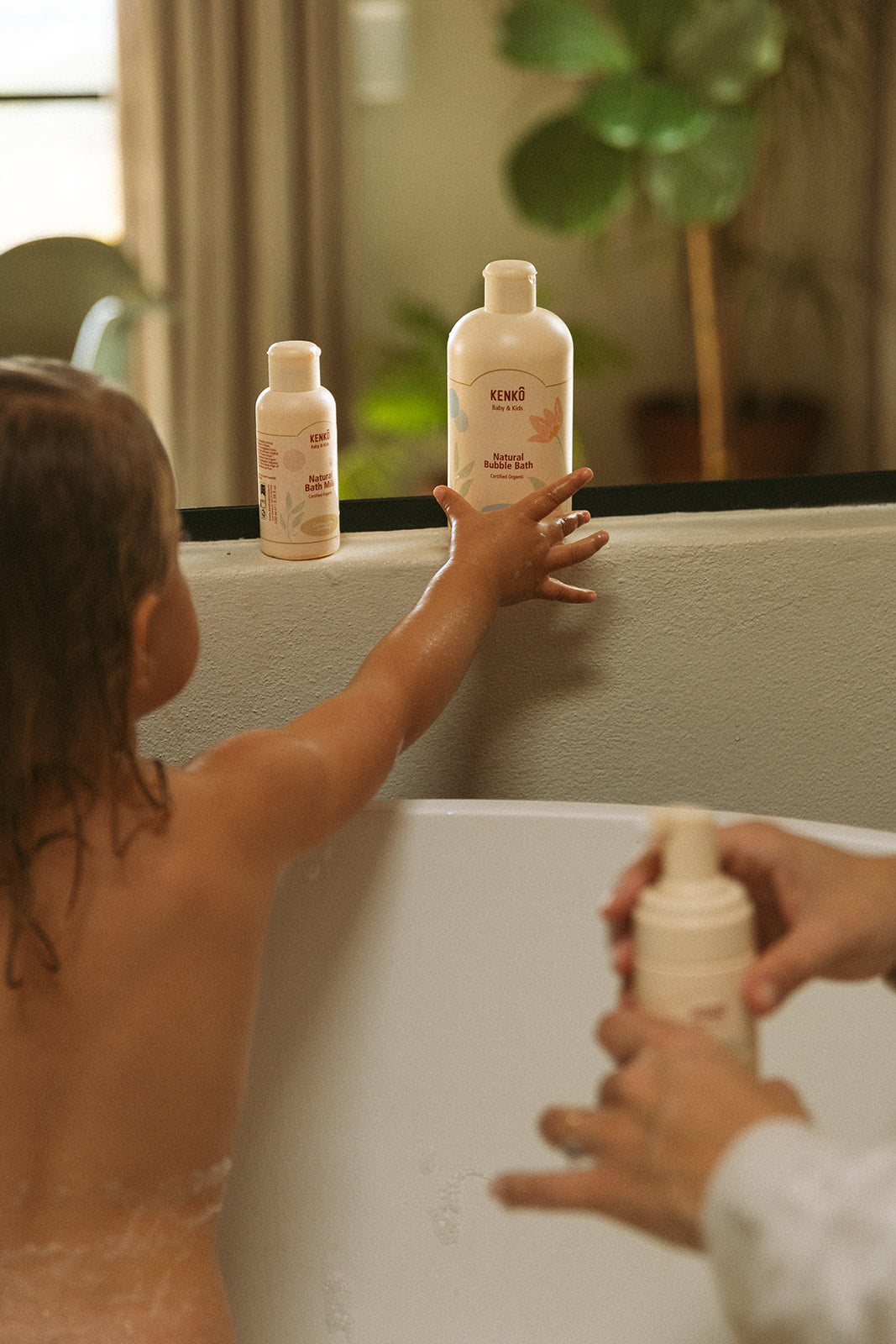 Natural Bubble Bath - Baby & Kids