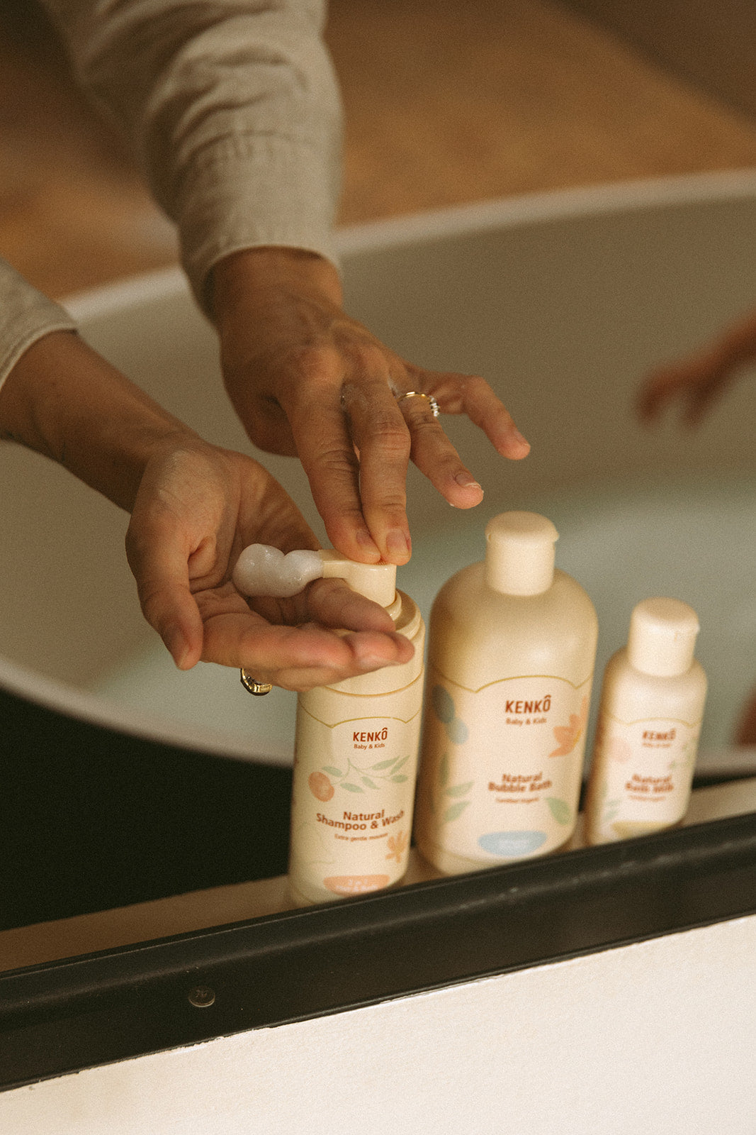 Natural Bubble Bath - Baby & Kids