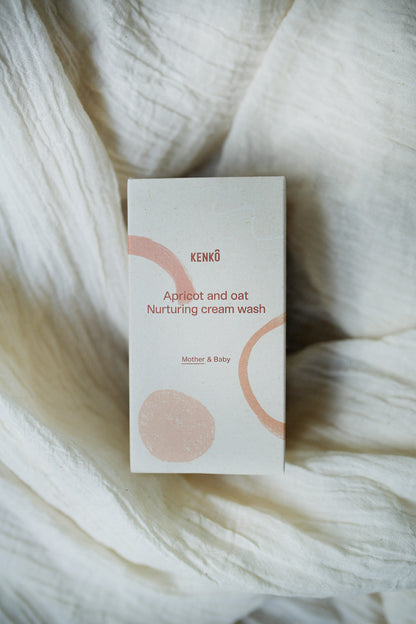 Cream Wash Set - Mother & Baby