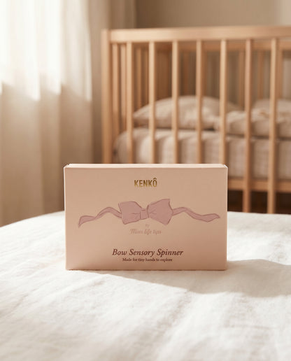 Sensory Spinner Bow pink