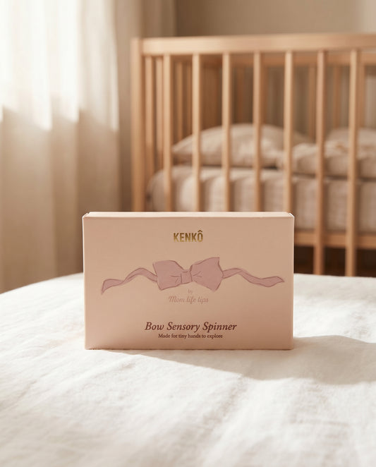 Sensory Spinner Bow pink