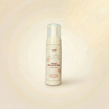Natural Shampoo & Wash Mousse - Baby & Kids