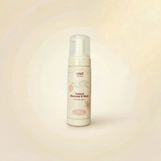 Natural Shampoo & Wash Mousse - Baby & Kids