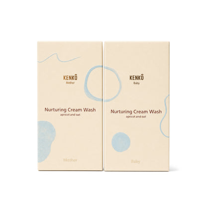 Cream Wash Set - Mother & Baby