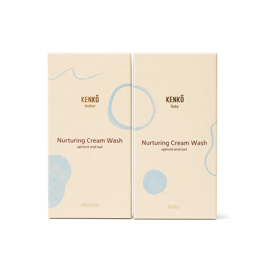 Cream Wash Set - Mother & Baby