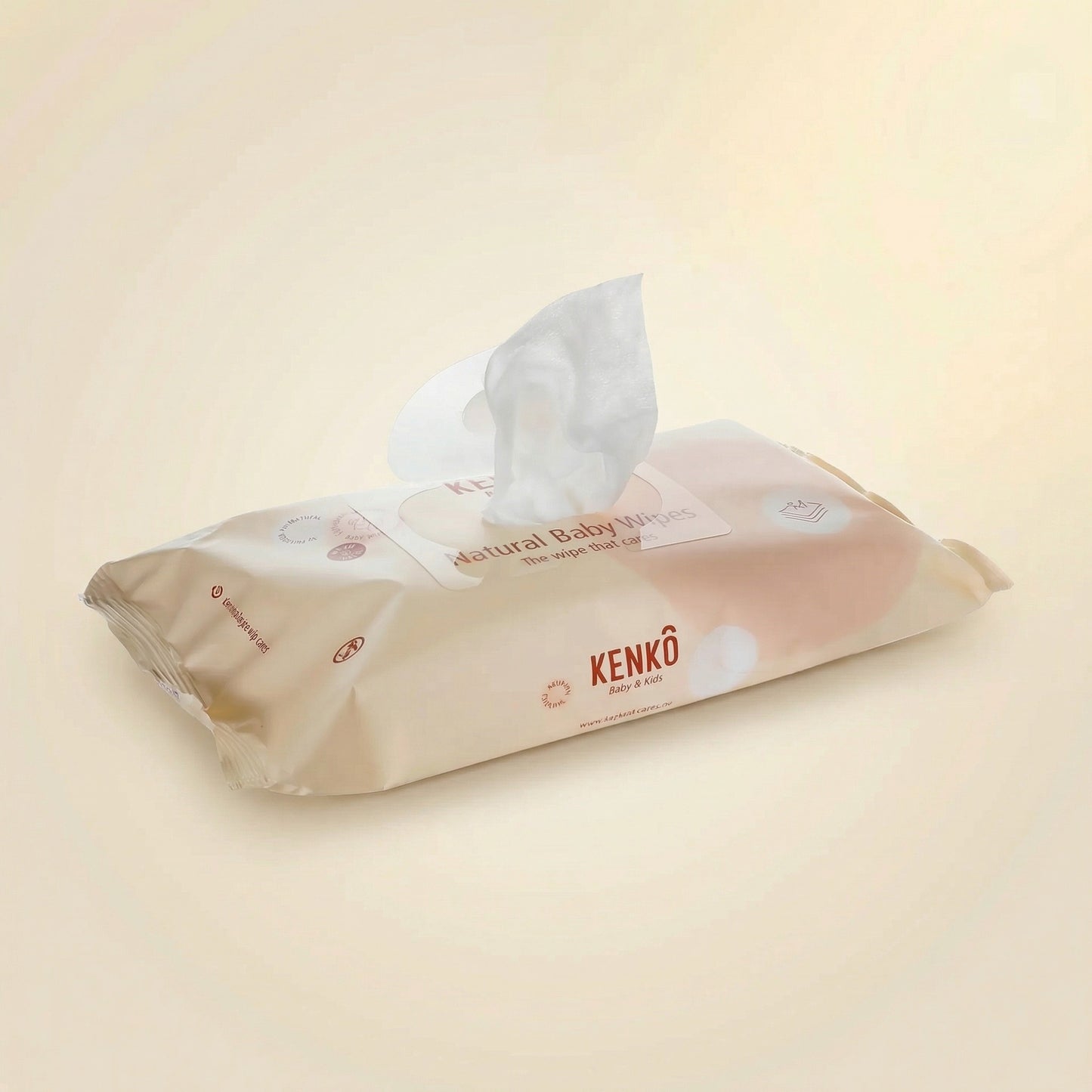 3 in 1 Natural Baby Wipes - 54 pcs