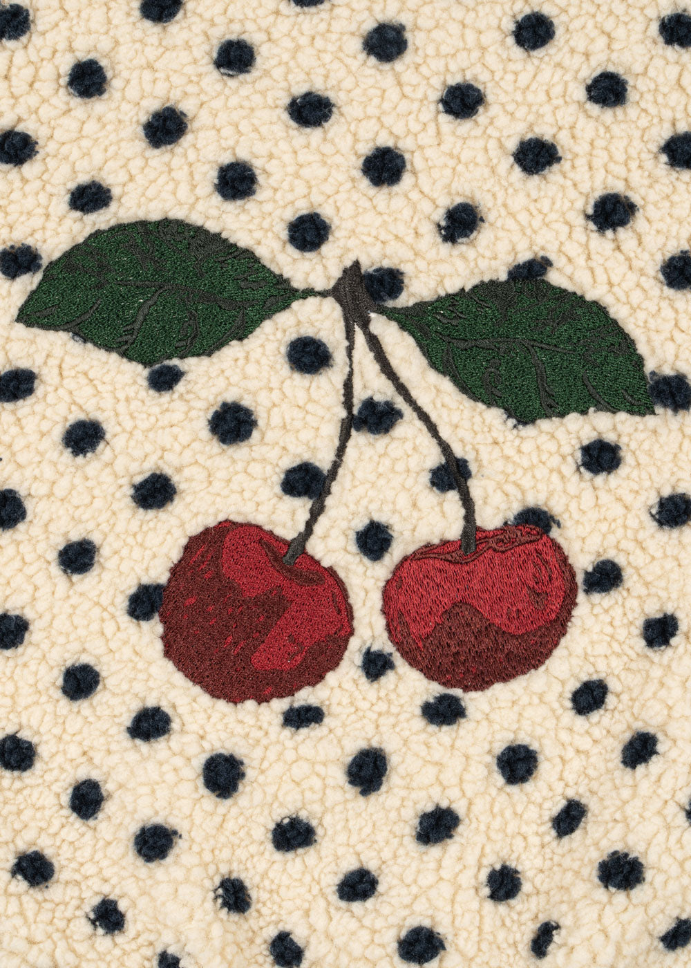 Konges Sløjd JODY TEDDY JACKET POLKADOT