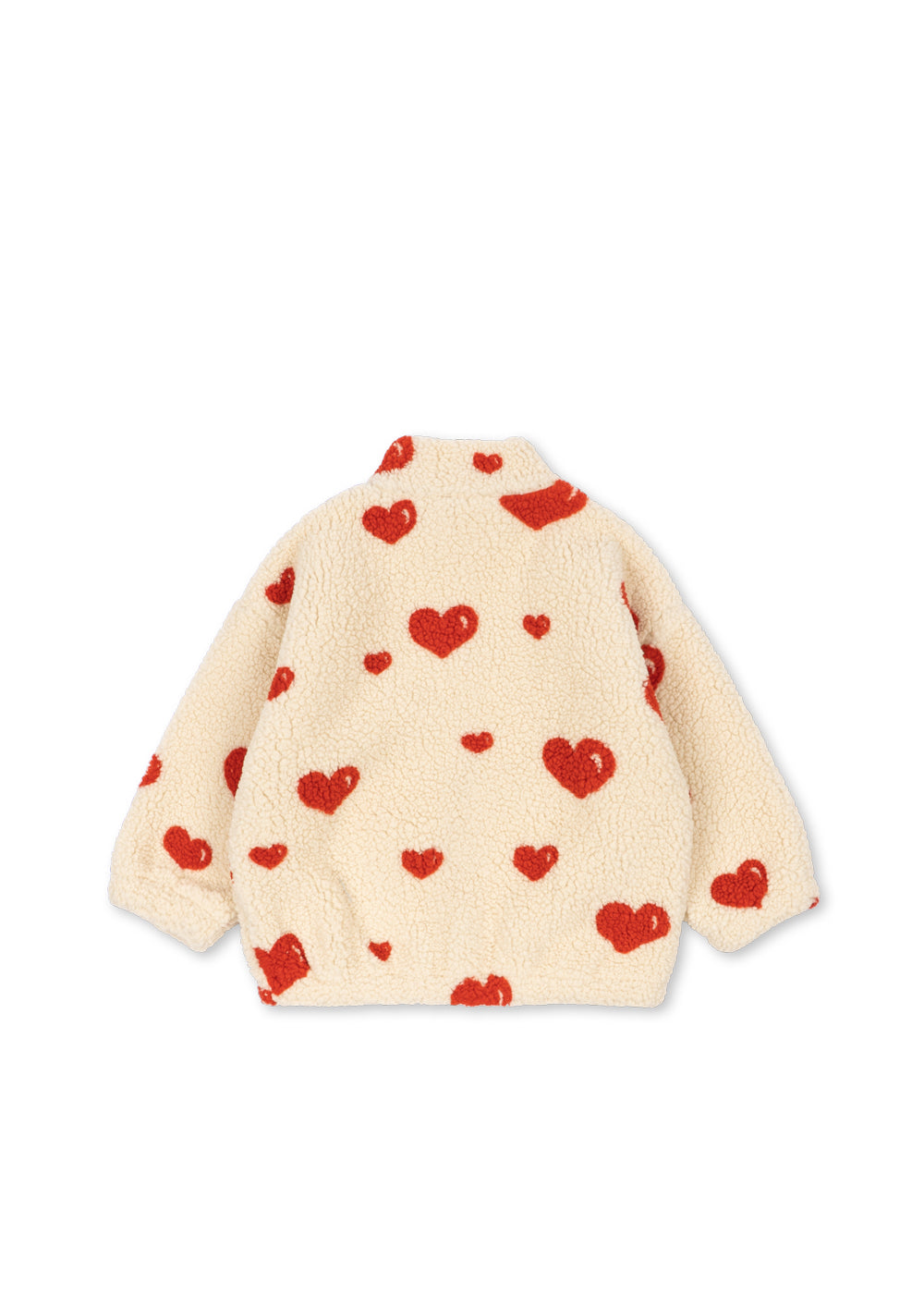 Konges Sløjd JODY TEDDY JACKET COEUR D'AMOUR