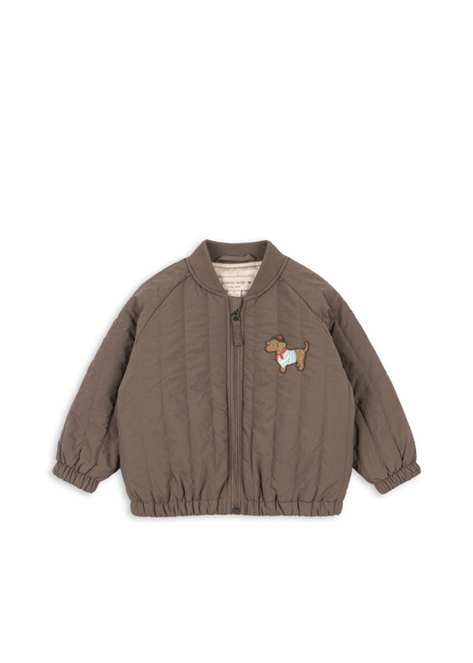 Konges Sløjd JUNO BOMBER JACKET WALNUT