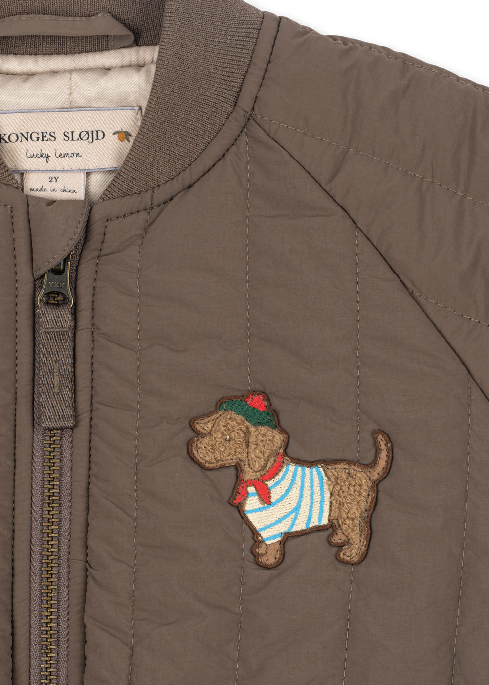Konges Sløjd JUNO BOMBER JACKET WALNUT