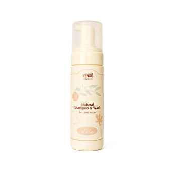Natural Shampoo & Wash Mousse - Baby & Kids