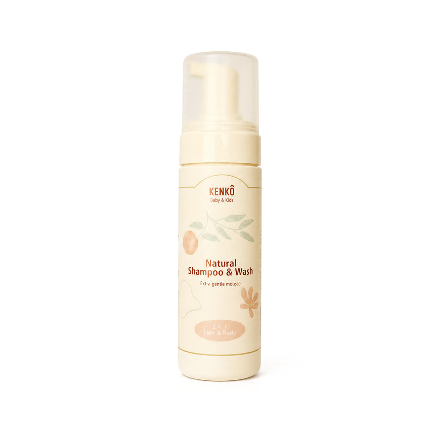 Natural Shampoo & Wash Mousse - Baby & Kids